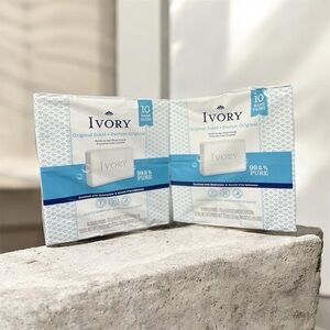 Original Scent Bath Soap Bars - White (Pack of 10)